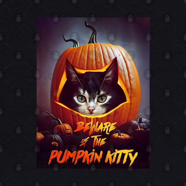 Beware Of The Pumpkin Kitty by Fresh! Printsss ™